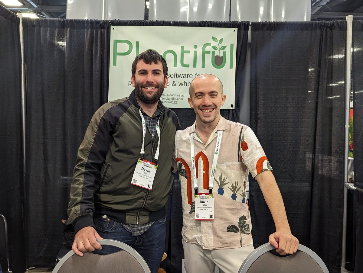 Plantiful team at the Cultivate 2023 trade show